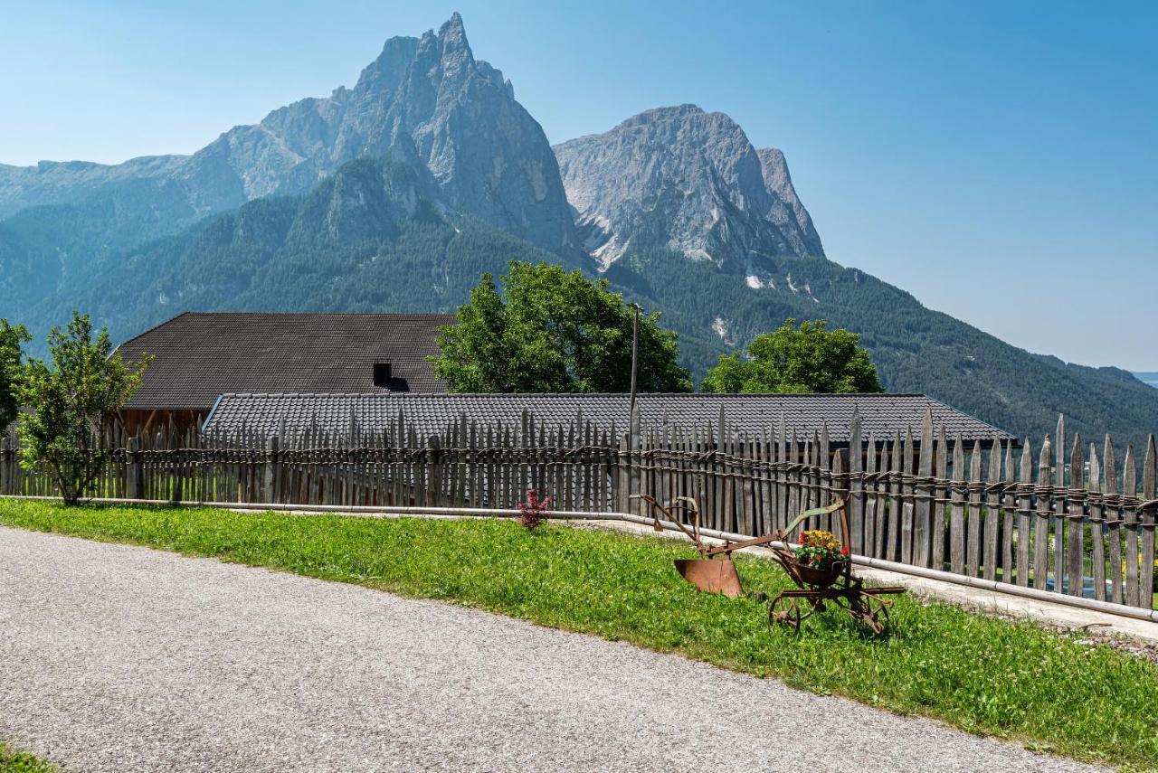 Schildberghof Panorama Apartamento Siusi Exterior foto